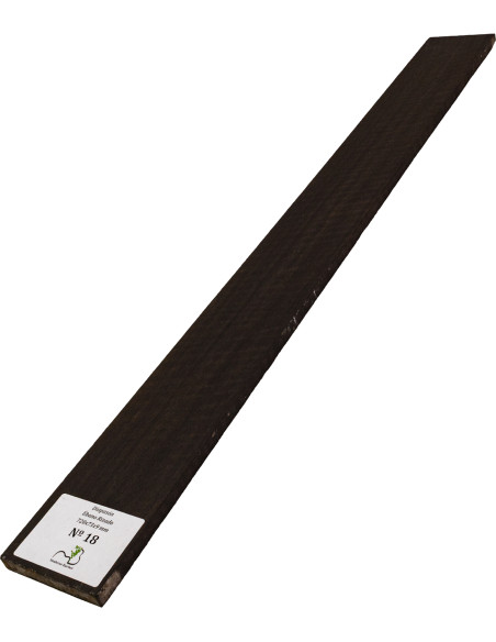 Curly Ebony Fingerboard 720x75x9 mm MB Exclusive No.18, full view