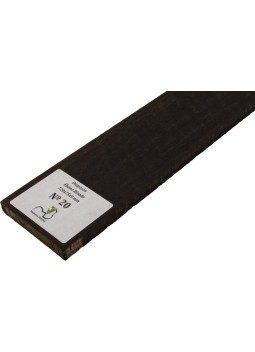 Diapasón de Ébano Rizado 720x75x9 mm MB Exclusive Nº20, detalle del rizo natural