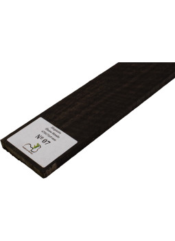 Diapasón de Ébano Rizado 470x75x9 mm MB Exclusive Nº7, detalle del rizo natural