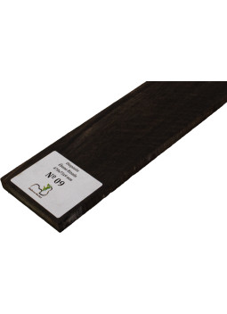 Diapasón de Ébano Rizado 470x75x9 mm MB Exclusive Nº9, detalle del rizo natural