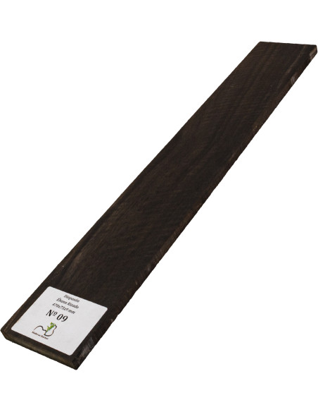 Touche en ébène ondé 470x75x9 mm MB Exclusive N°9, vue complète