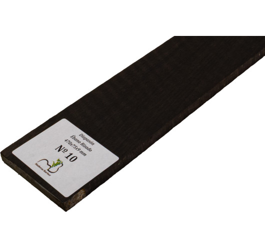 Tastiera ebano marezzato 470x75x9 mm MB Exclusive n.10 | Maderas Barber