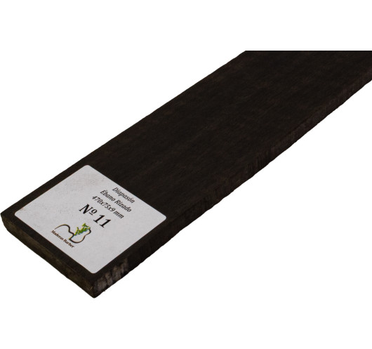 Tastiera ebano marezzato 470x75x9 mm MB Exclusive n.11 | Maderas Barber