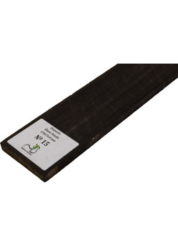 Touche en Ébène Ondée 470x75x9 mm MB Exclusive Nº15 | Maderas Barber