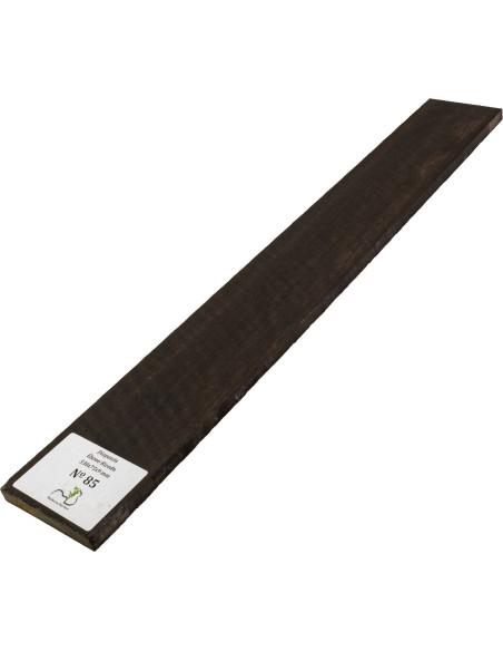 Touche en Ébène Ondé 530x75x9 mm MB Exclusive N°85 | Maderas Barber