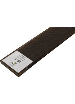 Griffbrett geflammtes Ebenholz 530x75x9 mm MB Exclusive Nr.84 | Maderas Barber