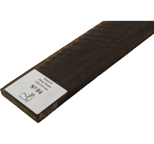 Curly Ebony Fingerboard 530x75x9 mm MB Exclusive Nº84 | Maderas Barber