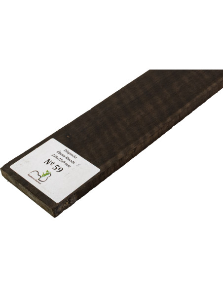 Tastiera ebano marezzato 530x75x9 mm MB Exclusive n.59 | Maderas Barber