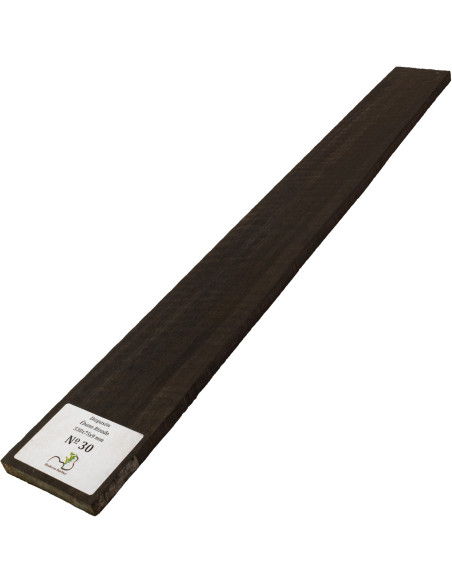 Curly Ebony Fingerboard 530x75x9 mm MB Exclusive Nº30 | Maderas Barber