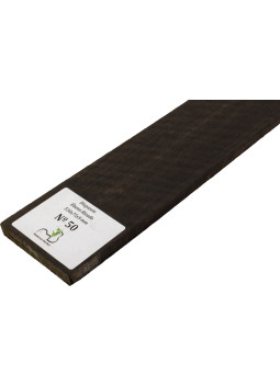 Griffbrett geflammtes Ebenholz 530x75x9 mm MB Exclusive Nr.50 | Maderas Barber