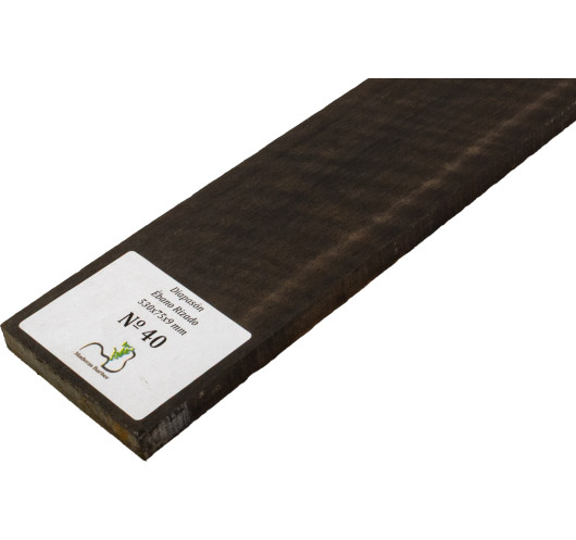 Tastiera ebano marezzato 530x75x9 mm MB Exclusive n.40 | Maderas Barber