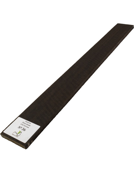 Touche en Ébène Ondé 530x75x9 mm MB Exclusive N°36 | Maderas Barber