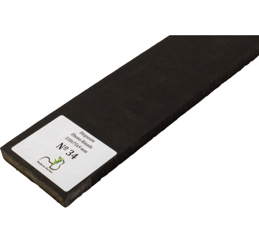 Tastiera ebano marezzato 530x75x9 mm MB Exclusive n.34 | Maderas Barber