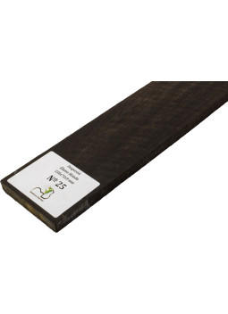 Curly Ebony Fingerboard 530x75x9 mm MB Exclusive Nº25 | Maderas Barber