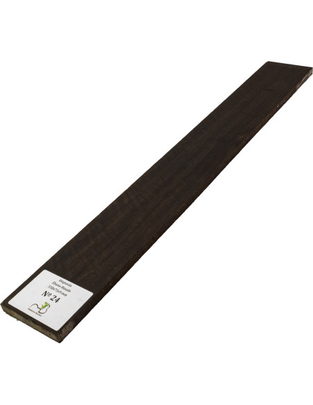 Touche en Ébène Ondé 530x75x9 mm MB Exclusive N°24 | Maderas Barber
