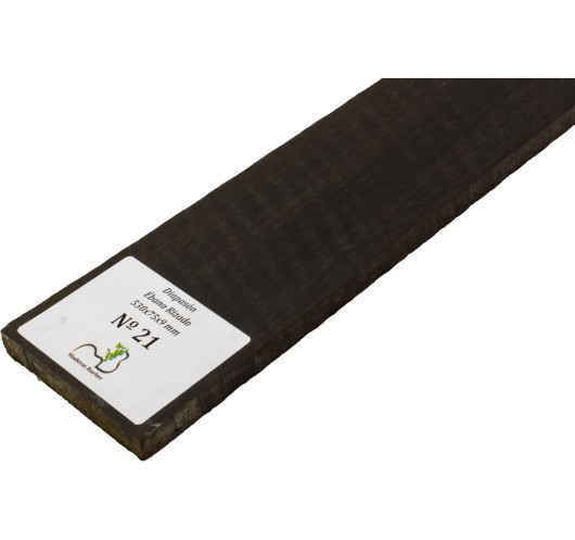 Tastiera ebano marezzato 530x75x9 mm MB Exclusive n.21 | Maderas Barber