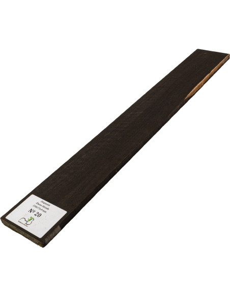 Touche en Ébène Ondé 530x75x9 mm MB Exclusive N°20 | Maderas Barber