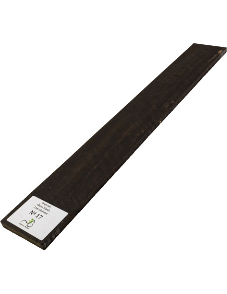 Touche en Ébène Ondé 530x75x9 mm MB Exclusive N°17 | Maderas Barber