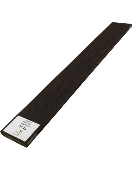 Touche en Ébène Ondé 530x75x9 mm MB Exclusive N°16 | Maderas Barber
