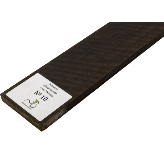 Tastiera ebano marezzato 530x75x9 mm MB Exclusive n.10 | Maderas Barber