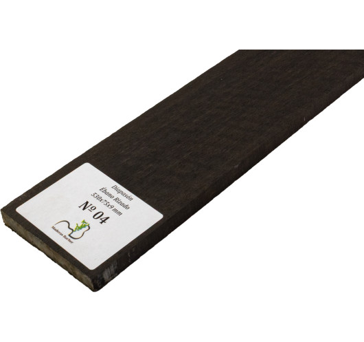 Curly Ebony Fingerboard 530x75x9 mm MB Exclusive Nº4 | Maderas Barber