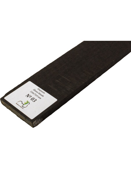 Tastiera ebano marezzato 530x75x9 mm MB Exclusive n.3 | Maderas Barber