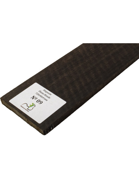 Curly Ebony Fingerboard 720x90x9 mm MB Exclusive Nº9 | Maderas Barber