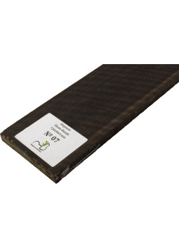 Touche en Ébène Ondée 720x90x9 mm MB Exclusive Nº7 | Maderas Barber