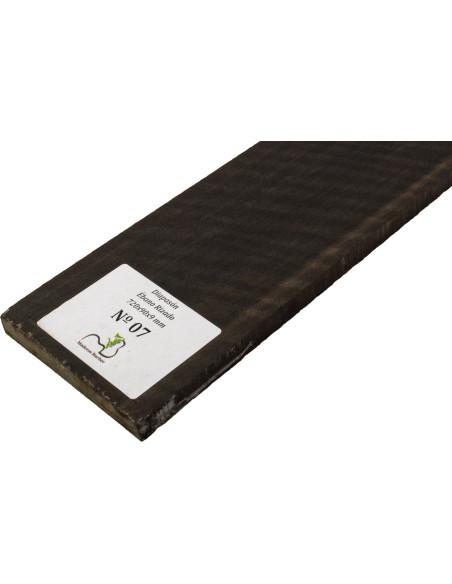Tastiera ebano marezzato 720x90x9 mm MB Exclusive n.7 | Maderas Barber