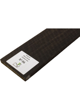 Curly Ebony Fingerboard 720x90x9 mm MB Exclusive Nº6 | Maderas Barber