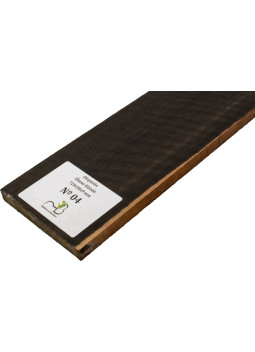 Griffbrett geflammtes Ebenholz 720x90x9 mm MB Exclusive Nr.4 | Maderas Barber