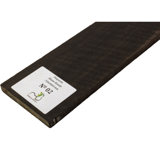 Curly Ebony Fingerboard 720x90x9 mm MB Exclusive Nº2 | Maderas Barber