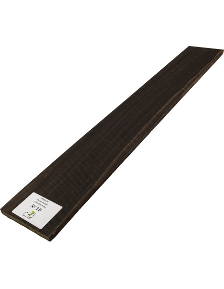 Tastiera ebano marezzato 720x105x9 mm MB Exclusive n.10 | Maderas Barber