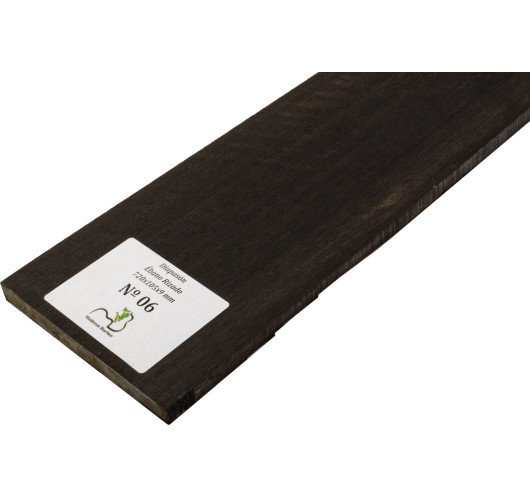 Curly Ebony Fingerboard 720x105x9 mm MB Exclusive Nº6 | Maderas Barber