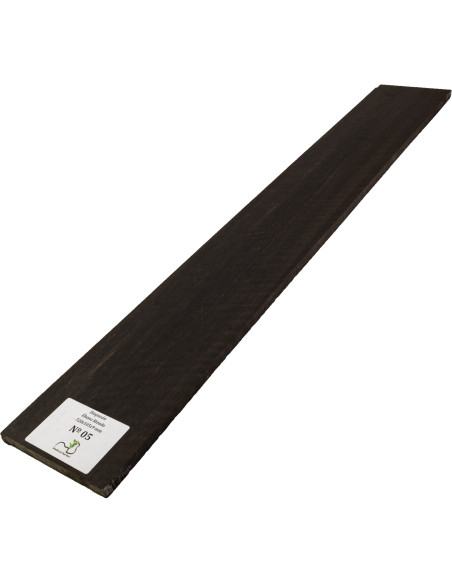 Curly Ebony Fingerboard 720x105x9 mm MB Exclusive Nº5 | Maderas Barber