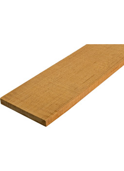 Detalle de diapasón Hard Maple torrefactado ancho, malla regular y color tostado