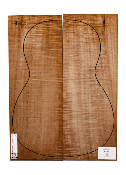 Veta y rizo marcado en madera Koa para guitarra clásica MB Exclusive Nº 3