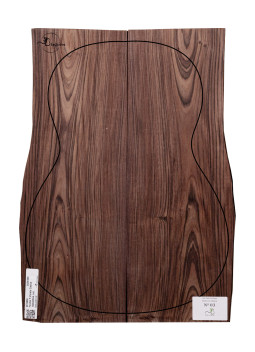 Kingwood back with defined figure for classical guitar MB Exclusive Nº 3