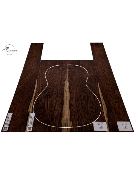 Juego de Palo Santo de Honduras para Guitarra Clásica MB Exclusive Nº 16 | Maderas Barber
