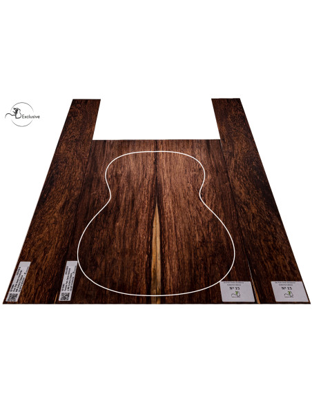 Juego de Palo Santo de Honduras para Guitarra Clásica MB Exclusive Nº 15 | Maderas Barber