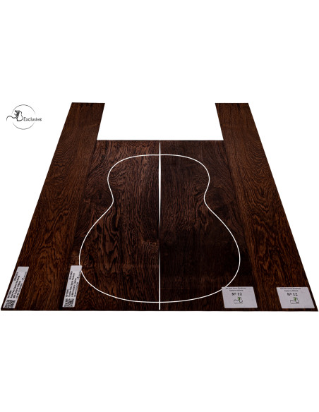 Set palissandro Honduras chitarra classica MB Exclusive n. 12 | Maderas Barber