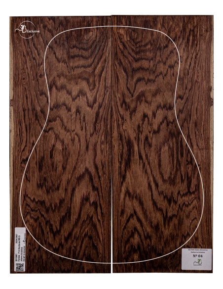 Jeu Palissandre du Honduras Guitare Acoustique MB Exclusive Nº 04