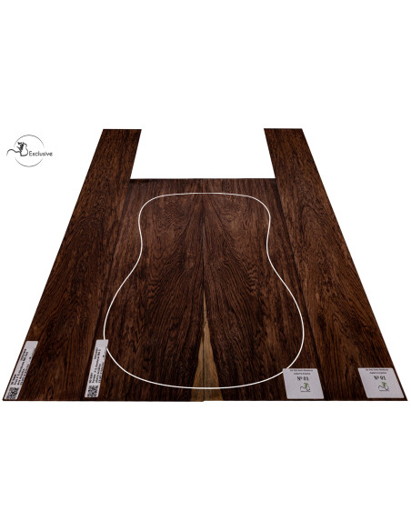Set palissandro Honduras chitarra acustica MB Exclusive n. 01 | Maderas Barber