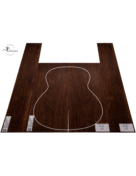 Set palissandro Honduras chitarra classica MB Exclusive n. 03 | Maderas Barber