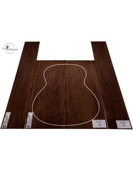 Honduran Rosewood Back and Sides Set for Classical Guitar No. 05 | Maderas Barber