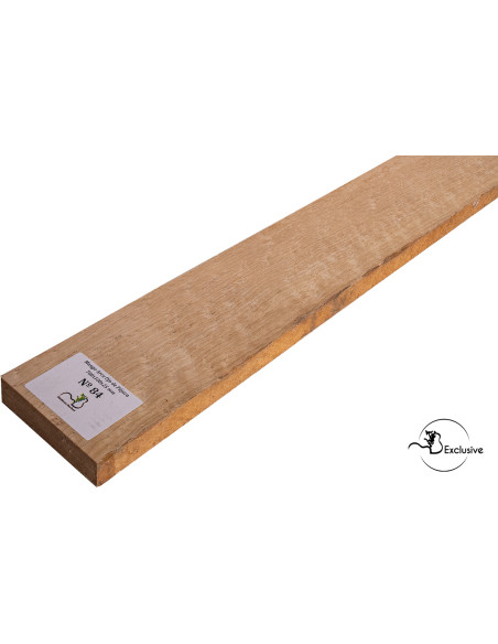 Detail of natural birdseye figure on birdseye maple neck blank MB Exclusive
