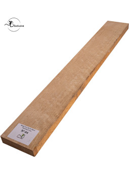 Ebauche de manche en érable moucheté MB Exclusive pour guitare électrique, pièce unique, surface poncée