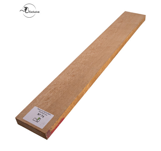 Birdseye maple neck blank MB Exclusive for electric guitar, one of a kind piece, sanded surface