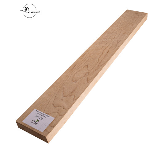 Birdseye maple neck blank MB Exclusive for electric guitar, one of a kind piece, sanded surface