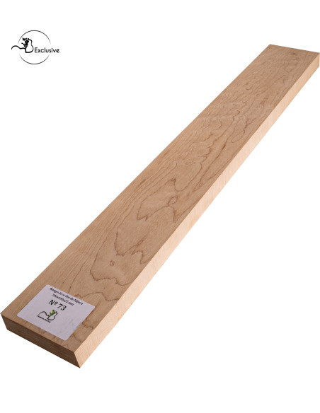 Birdseye maple neck blank MB Exclusive for electric guitar, one of a kind piece, sanded surface